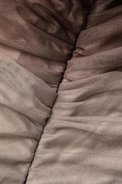 MICAS Midi Dresses-Ombre Mesh Sleeveless Midi Dress