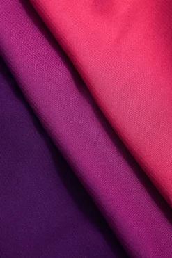 MICAS Long Sleeve Dresses|Mini Dresses-Ombre Print Ruched Button Up Mini Dress Contrast Color