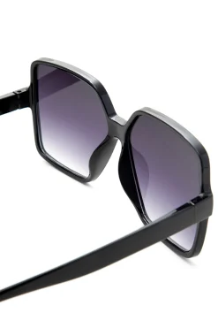 MICAS Sunglasses|Accessories-Oversized Square Sunglasses BLACK