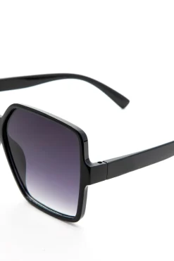 MICAS Sunglasses|Accessories-Oversized Square Sunglasses BLACK