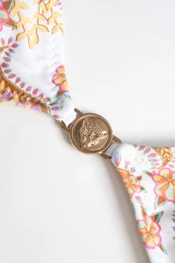 MICAS Swimwear-Paisley Print Tie-Up Bikini Set MULTICOLOR