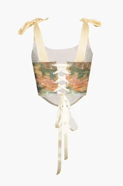 MICAS Corset & Bustier Tops-Palm Springs Bustier Top BABY BLUE