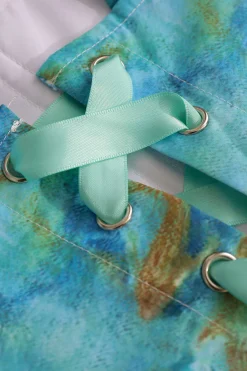 MICAS Corset & Bustier Tops-Palm Springs Bustier Top BABY BLUE