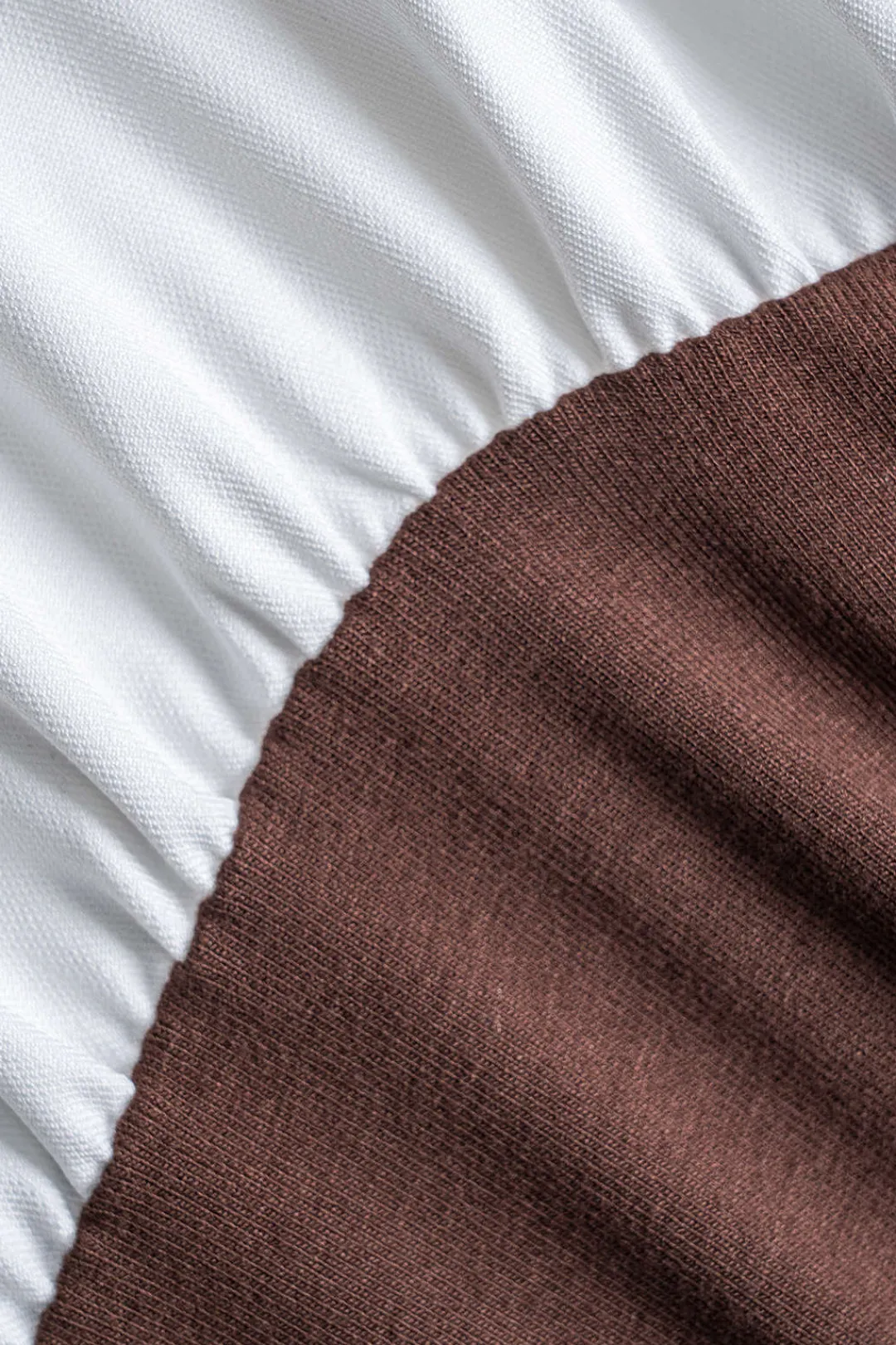 MICAS Long Sleeve Dresses|Mini Dresses-Patchwork Button Detail Long Sleeve Mini Dress Contrast Color