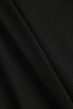 MICAS Pant Sets-Patchwork Top And Drawstring Straight Trousers Set