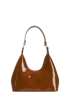MICAS Bags|Accessories-Patent Leather Shoulder Handheld Bag