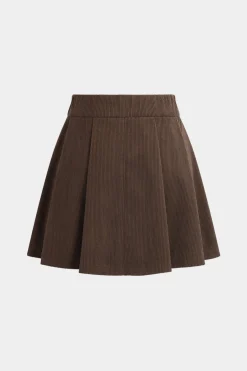 MICAS Skirts-Pleated Mini Skirt