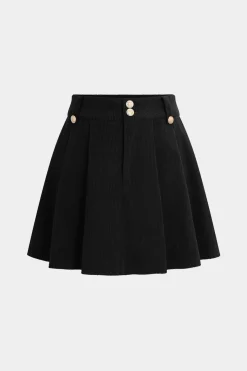 MICAS Skirts-Pleated Mini Skirt