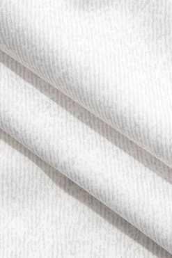 MICAS Blouses & Shirts-Print Knot Front Cropped Shirt WHITE