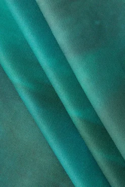 MICAS Midi Dresses-Printed Halter Corset Drawstring Slit Midi Dress DARK GREEN