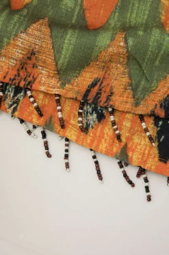 MICAS Skirts-Printed Knot Mini Skirt MILITARY