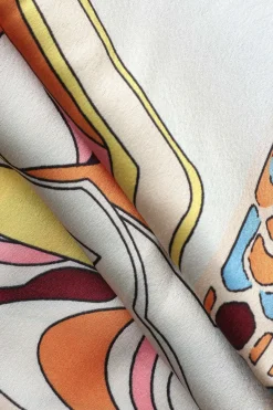 MICAS Pant Sets-Printed Satin Halter Tie Cami And Wide Leg Pants Set MULTICOLOR