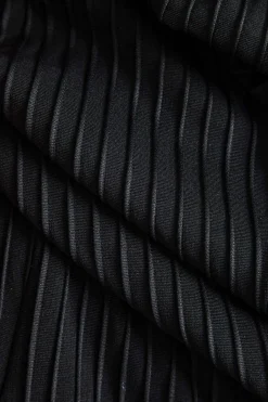 MICAS Long Sleeve Dresses|Mini Dresses-PU Patchwork Ruched Square Neck Mini Dress