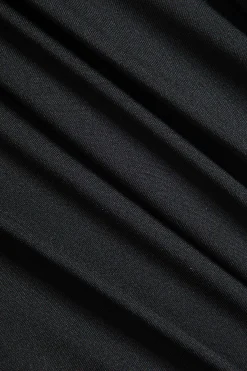 MICAS Long Sleeve Tops|Long Sleeves Tops-Puff Hem Long-Sleeve Top BLACK