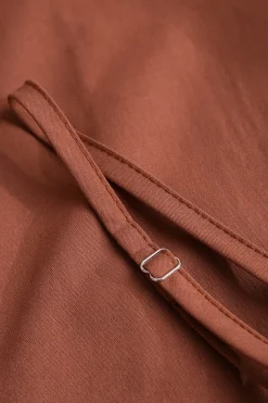 MICAS Long Sleeve Dresses|Mini Dresses-Puff Sleeve Square Neck Mini Dress CARAMEL