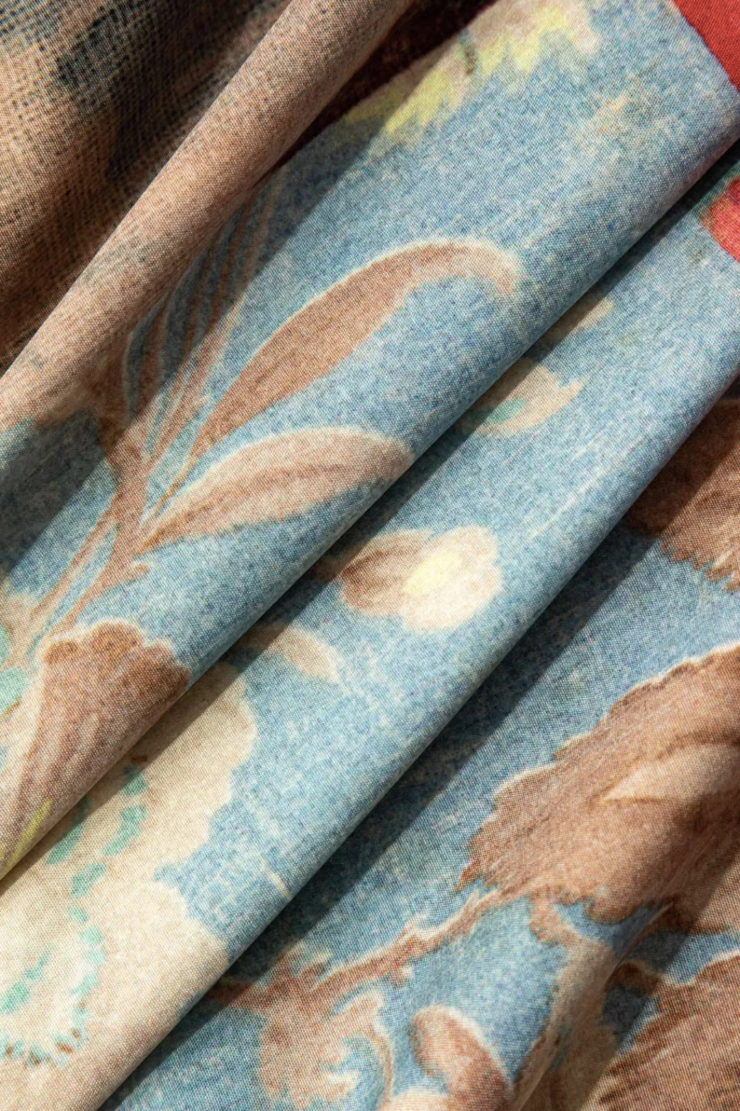 MICAS Long Sleeve Tops|Long Sleeves Tops-Retro Print Long-Sleeve Shirt MULTICOLOR