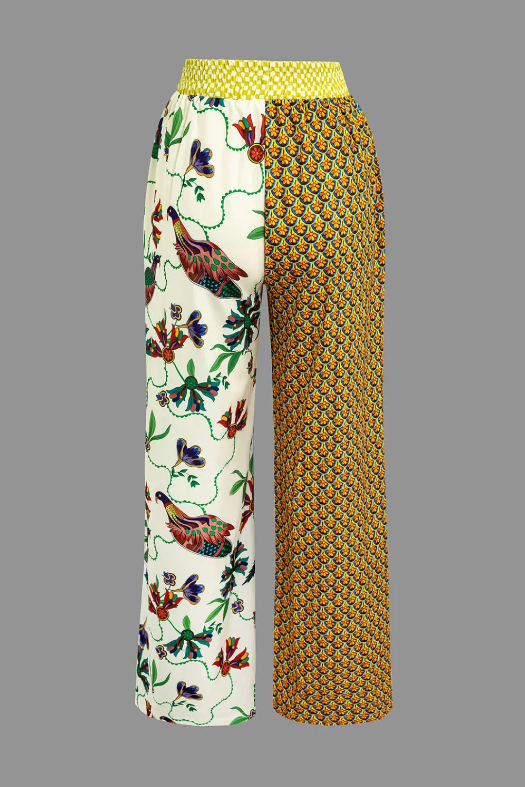 MICAS Pant Sets|Vacation Sets-Retro Print Shirt and Pants Set MULTICOLOR