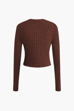 MICAS Vacation Sets-Ribbed Cardigan And Halter Dress Set