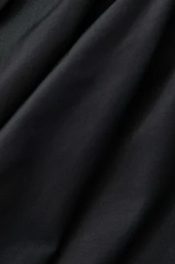 MICAS Skirts-Ruched Drawstring Asymmetric Mini Skirt