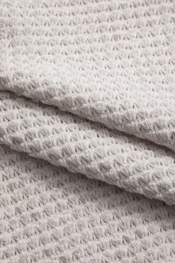 MICAS T-Shirts-Ruched Round Neck Long Sleeve T-Shirt BEIGE