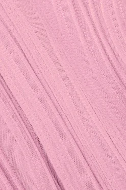 MICAS Swimwear-Ruched Tie Halter Bikini Set