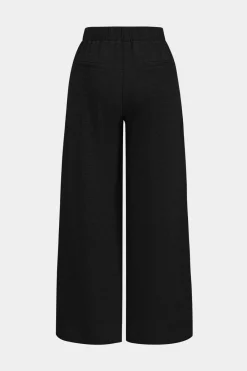 MICAS Pants-Ruched Wide Leg Trousers