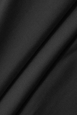 MICAS Maxi Dresses-Ruffle Trim Square Neck Slit Sleeveless Maxi Dress