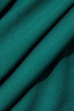 MICAS Midi Dresses-Ruffled Fringe Strapless Midi Dress