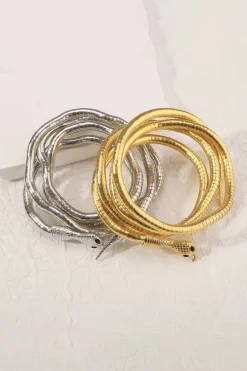 MICAS Necklaces|Accessories-Shape-shifting Snake Chain Necklace