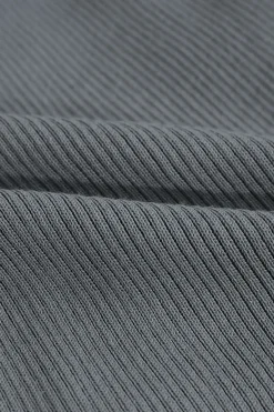 MICAS Long Sleeve Dresses|Maxi Dresses-Shell Sleeve Ribbed Buttons Down Maxi Dress