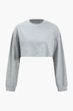 MICAS Long Sleeve Dresses-Side Slit Long Sleeve Midi Dress Set