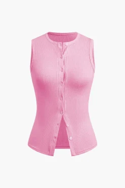 MICAS Skirt Sets|Vacation Sets-Sleeveless Cardigan And Skirt Set