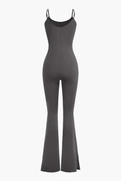 MICAS Jumpsuits & Rompers-Slit Leg Cami Jumpsuit And Shrug Set