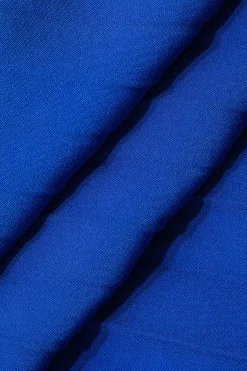 MICAS Skirts-Solid Asymmetrical Pleated Skirt