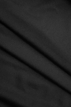 MICAS Long Sleeve Dresses|Mini Dresses-Solid Backless Long Sleeve Mini Dress BLACK