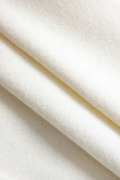 MICAS Outerwear|Outerwear-Solid Button Coat OPTICAL WHITE