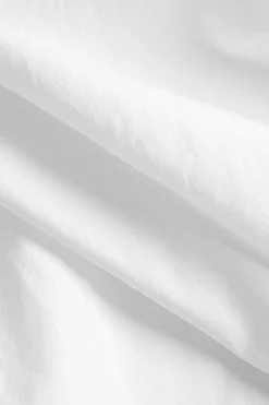 MICAS Blouses & Shirts-Solid Button Pocket Belted Short-Sleeve Shirt WHITE