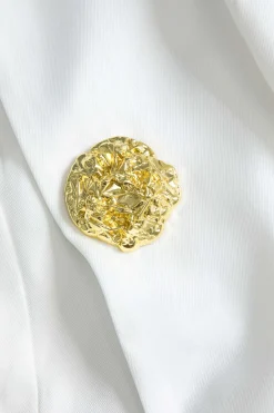 MICAS Mini Dresses-Solid Button Sleeveless Mini Dress WHITE