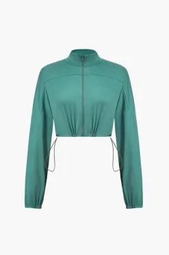 MICAS Pant Sets|Vacation Sets-Solid Chain Drawstring Trouser Set