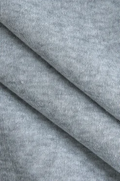 MICAS Long Sleeve Dresses|Mini Dresses-Solid Drawstring Hooded Mini Dress