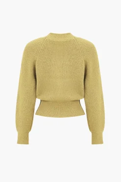 MICAS Outerwear|Knitwear-Solid Knit Button V-neck Long Sleeve Cardigan