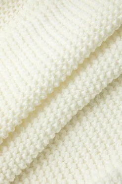 MICAS Knit Sets-Solid Knit Cut Out Tie-Up Top And Mini Skirt Set WHITE