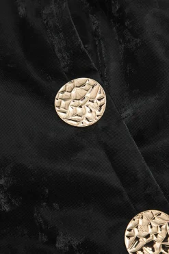 MICAS Maxi Dresses-Solid Patchwork Pleated Asymmetrical Maxi Dress OPTICAL WHITE