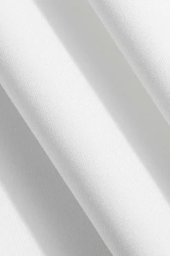 MICAS Long Sleeve Dresses|Mini Dresses-Solid Ruched V Neckline Mini Dress