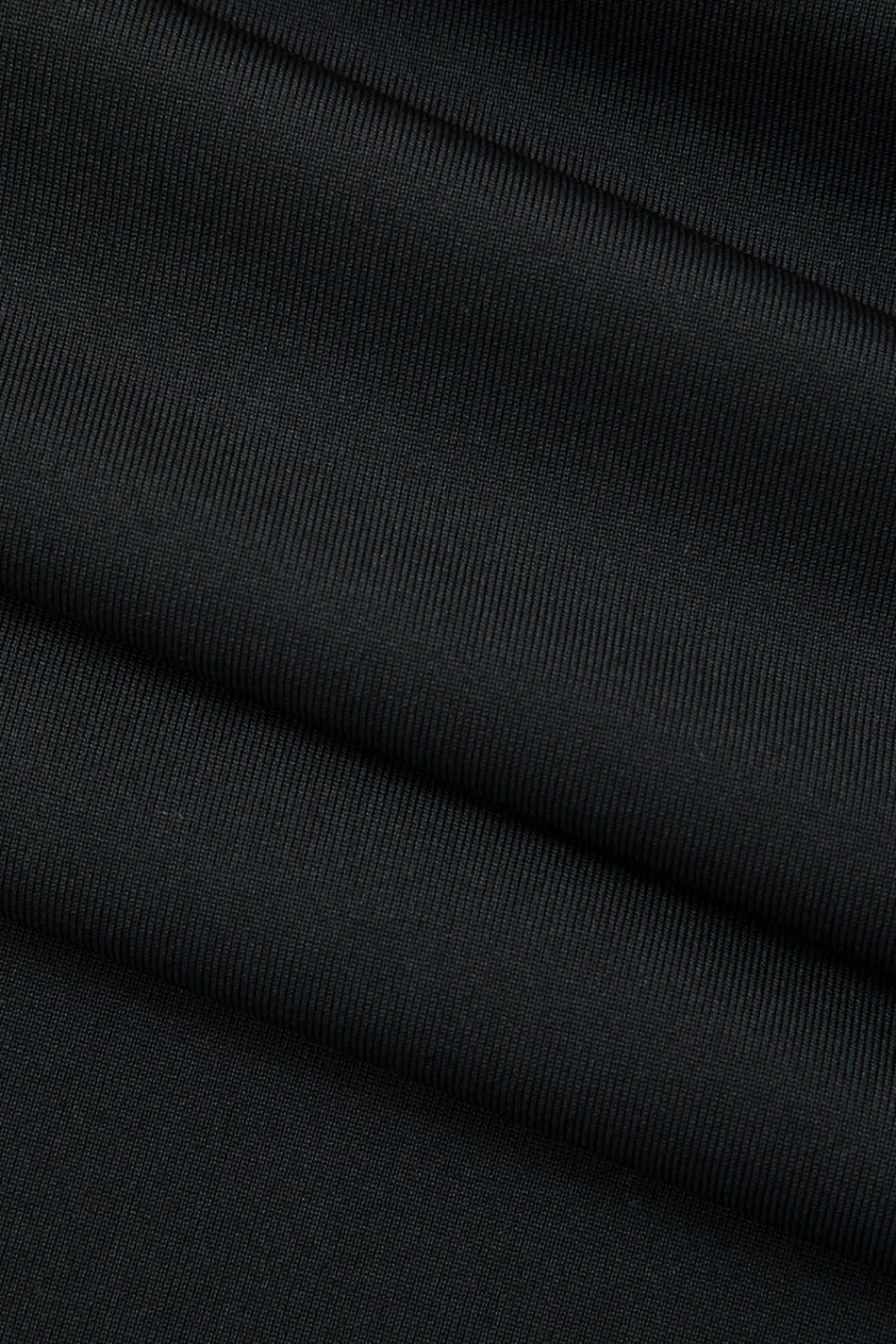 MICAS Midi Dresses-Solid Ruffle Hem Ruched Tube Maxi Dress