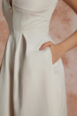 MICAS Maxi Dresses-Solid Slipper Maxi Dress SAGE