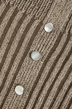 MICAS Knitwear|Knit Tops-Solid Sweater Long-Sleeve Top