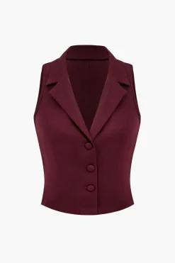 MICAS Skirt Sets-Solid Tank Top And Pleated Skirt Set