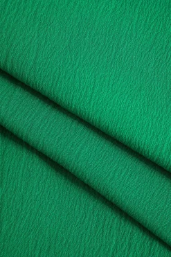 MICAS Pant Sets-Solid Tie Backless Tube Top And Cargo Trouser Set GREEN