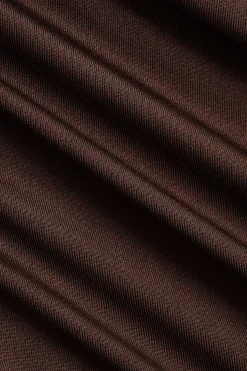 MICAS Maxi Dresses-Solid Tie Sleeveless Maxi Dress COFFEE